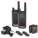PACK 2 walkies MOTOROLA T-82 / T82 PMR446 Uso libre