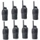 PNI R40 PRO /  Pack completo de 8 walkies PMR-446 + accesorios