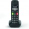Gigaset E290 Teléfono inalámbrico NEGRO, fácil de usar
